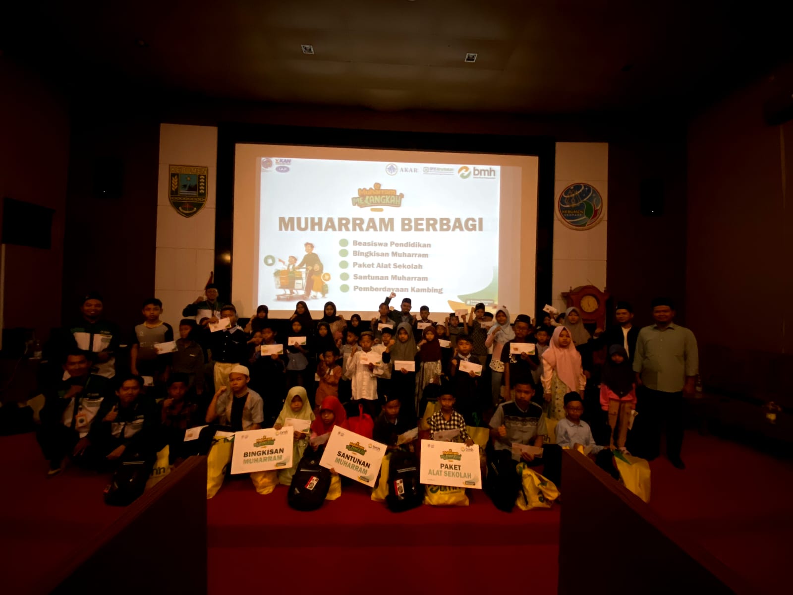 Muliakan Anak Yatim di Bulan Muharam, BMH ULZ Kebumen Salurkan Program Muharram Berbagi dalam 4 agenda